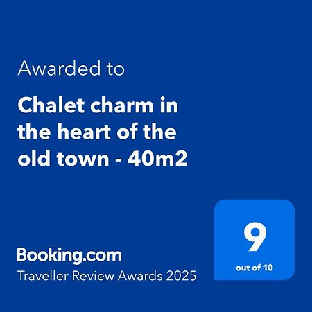 אנסי Chalet Charm In The Heart Of The Old Town מראה חיצוני תמונה